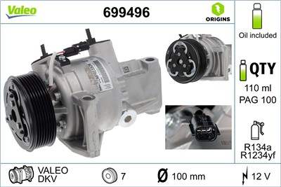VALEO 699496 EAN: 3276426994965.