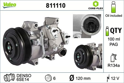 VALEO 811110 EAN: 3276428111100.