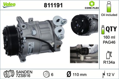 VALEO 811191 EAN: 3276428111919.