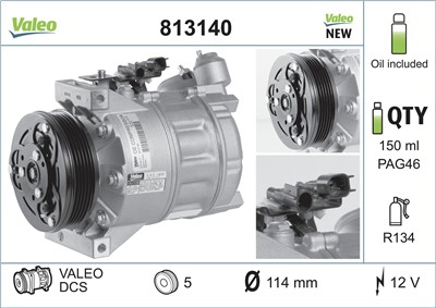 VALEO 813140 EAN: 3276428131405.