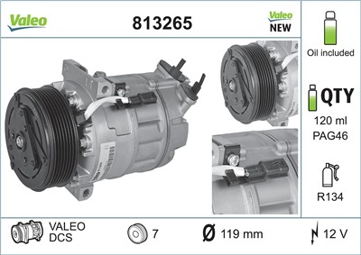 VALEO 813265 EAN: 3276428132655.