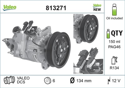 VALEO 813271 EAN: 3276428132716.
