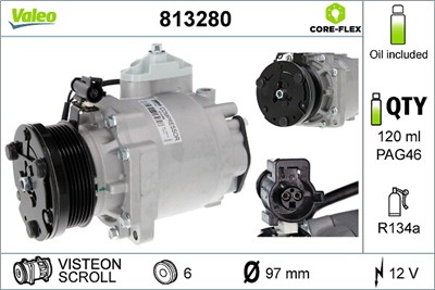 VALEO 813280 EAN: 3276428132808.