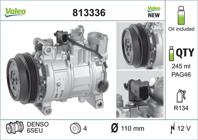 VALEO 813336 EAN: 3276428133362.