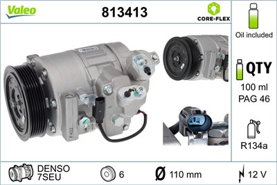 VALEO 813413 EAN: 3276428134130.