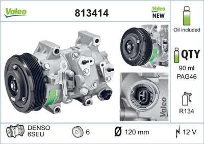 VALEO 813414 EAN: 3276428134147.