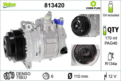 VALEO 813420 EAN: 3276428134208.