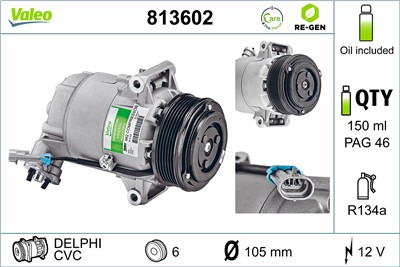 VALEO 813602 EAN: 3276428136028.