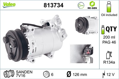 VALEO 813734 EAN: 3276428137346.