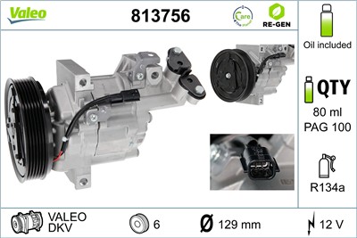 VALEO 813756 EAN: 3276428137568.
