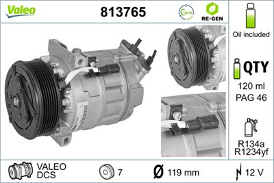 VALEO 813765 EAN: 3276428137650.