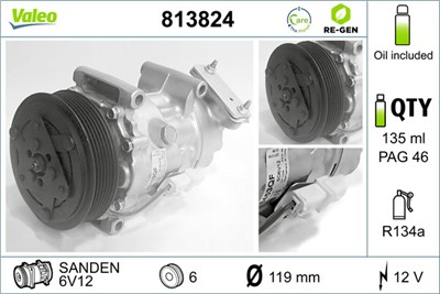 VALEO 813824 EAN: 3276428138244.