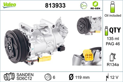 VALEO 813933 EAN: 3276428139333.
