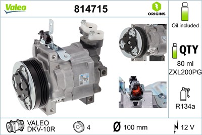 VALEO 814715 EAN: 3276428147154.