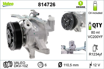 VALEO 814726 EAN: 3276428147260.