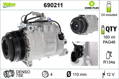 VALEO 690211 EAN: 3276426902113.