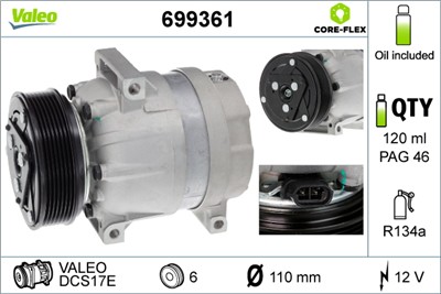 VALEO 699361 EAN: 3276426993616.