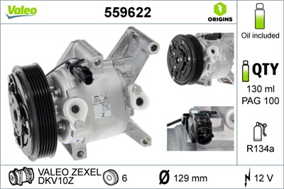 VALEO 559622 EAN: 3276425596221.