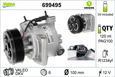 VALEO 699495 EAN: 3276426994958.