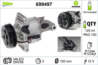 VALEO 699497 EAN: 3276426994972.
