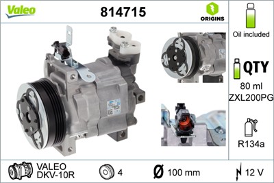 VALEO 814715 EAN: 3276428147154.