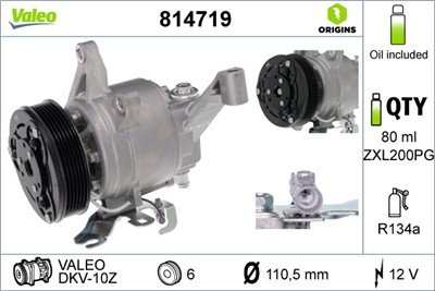 VALEO 814719 EAN: 3276428147192.