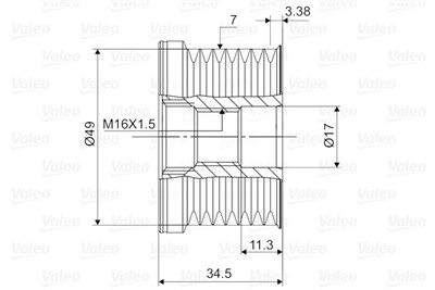 VALEO 588113 EAN: 3276425881136.