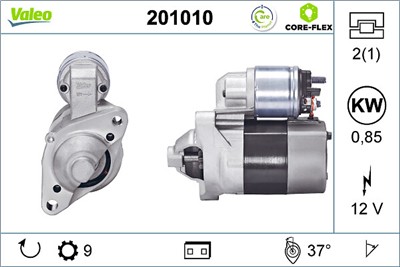 VALEO 201010 EAN: 3276422010102.