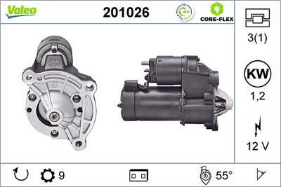VALEO 201026 EAN: 3276422010263.