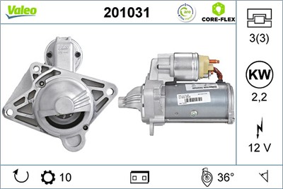 VALEO 201031 EAN: 3276422010317.