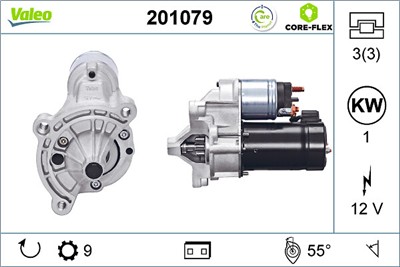 VALEO 201079 EAN: 3276422010799.