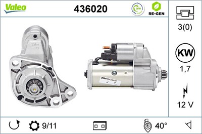 VALEO 436020 EAN: 3276424360205.