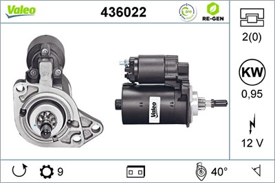 VALEO 436022 EAN: 3276424360229.