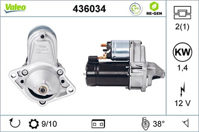 VALEO 436034 EAN: 3276424360342.