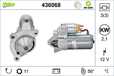VALEO 436068 EAN: 3276424360687.