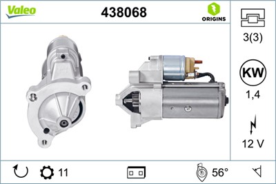 VALEO 438068 EAN: 3276424380685.