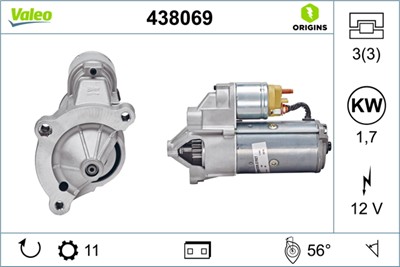 VALEO 438069 EAN: 3276424380692.