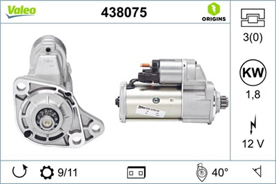 VALEO 438075 EAN: 3276424380753.