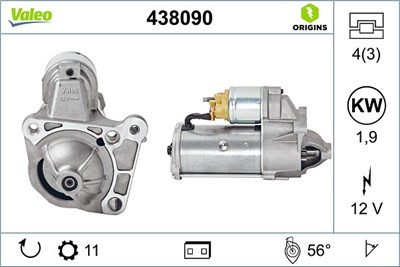 VALEO 438090 EAN: 3276424380906.