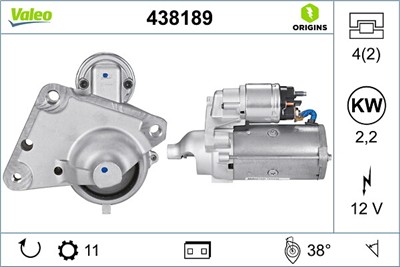 VALEO 438189 EAN: 3276424381897.