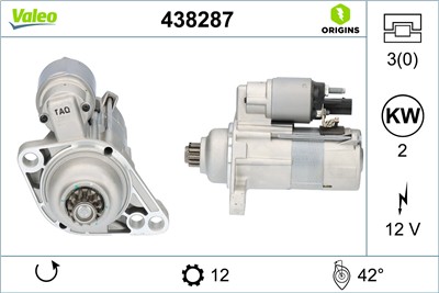 VALEO 438287 EAN: 3276424382870.