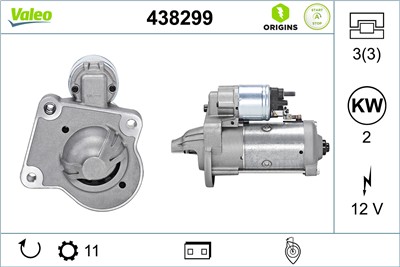 VALEO 438299 EAN: 3276424382993.