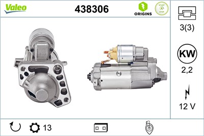 VALEO 438306 EAN: 3276424383068.