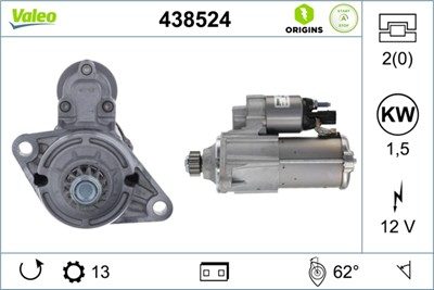 VALEO 438524 EAN: 3276424385246.