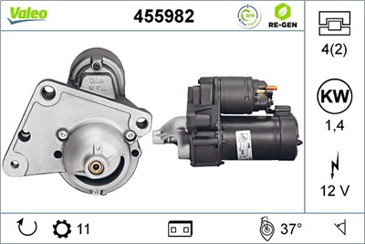 VALEO 455982 EAN: 3276424559821.