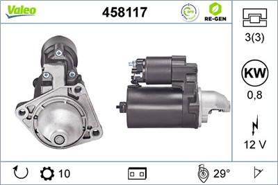 VALEO 458117 EAN: 3276424581174.