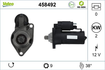 VALEO 458492 EAN: 3276424584922.