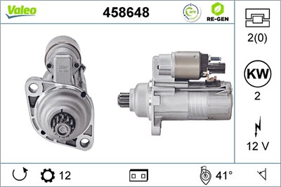VALEO 458648 EAN: 3276424586483.