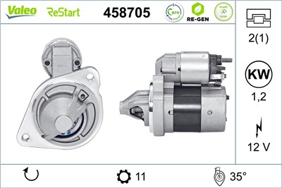 VALEO 458705 EAN: 3276424587053.