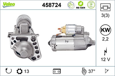 VALEO 458724 EAN: 3276424587244.